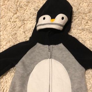 NWT Carter’s one piece with hood